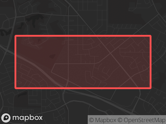 Map of South Central Gap in Medicine Hat with its official boundary outlined