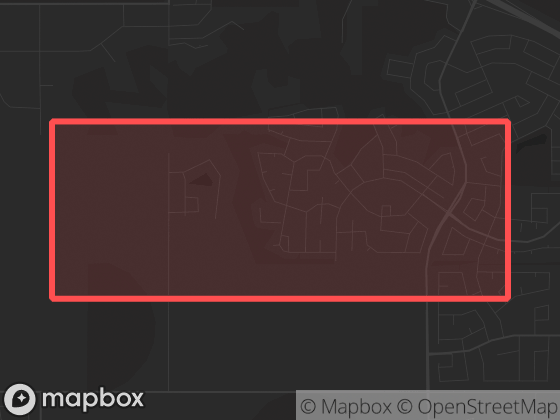 Map of Southview in Medicine Hat with its official boundary outlined
